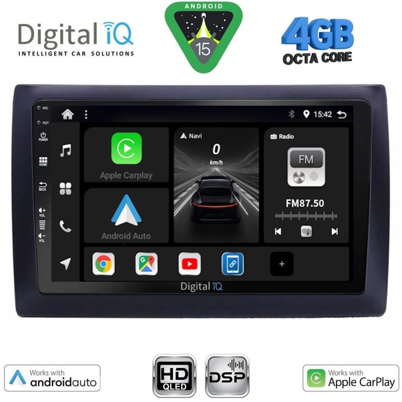 DIGITAL IQ BXF 6145_CPAA (9inc) MULTIMEDIA TABLET for FIAT STILO mod. 2001-2007 DIGITAL IQ BXF 6145_CPAA (9inc) MULTIMEDIA TABLET for FIAT STILO mod. 2001-2007