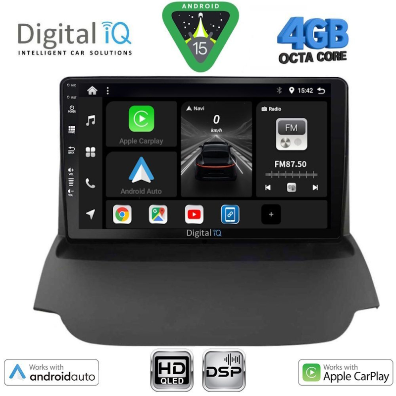 DIGITAL IQ BXF 6150_CPAA (9inc) MULTIMEDIA TABLET for FORD ECOSPORT mod. 2012-2018 DIGITAL IQ BXF 6150_CPAA (9inc) MULTIMEDIA TABLET for FORD ECOSPORT mod. 2012-2018