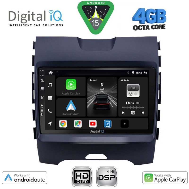 DIGITAL IQ BXF 6152_CPAA (9inc) MULTIMEDIA TABLET for FORD EDGE mod. 2015> DIGITAL IQ BXF 6152_CPAA (9inc) MULTIMEDIA TABLET for FORD EDGE mod. 2015>