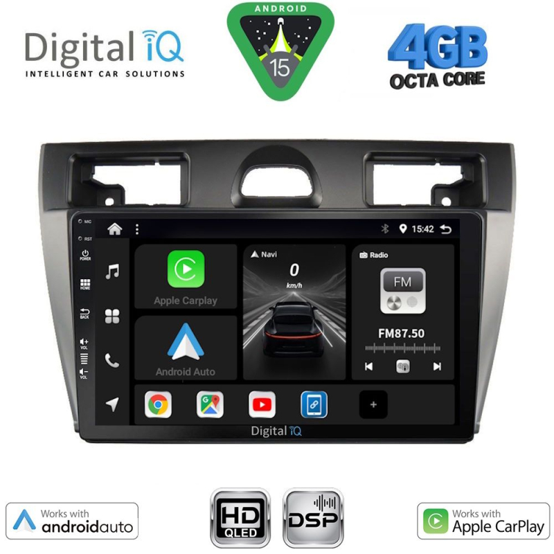 DIGITAL IQ BXF 6153_CPAA (9inc) MULTIMEDIA TABLET for FORD FIESTA mod. 2005-2008 DIGITAL IQ BXF 6153_CPAA (9inc) MULTIMEDIA TABLET for FORD FIESTA mod. 2005-2008