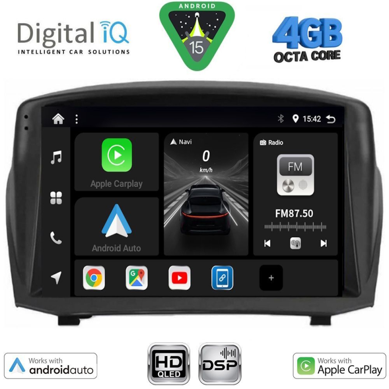 DIGITAL IQ BXF 6154B_CPAA (9inc) MULTIMEDIA TABLET for FORD FIESTA mod. 2008-2017 DIGITAL IQ BXF 6154B_CPAA (9inc) MULTIMEDIA TABLET for FORD FIESTA mod. 2008-2017