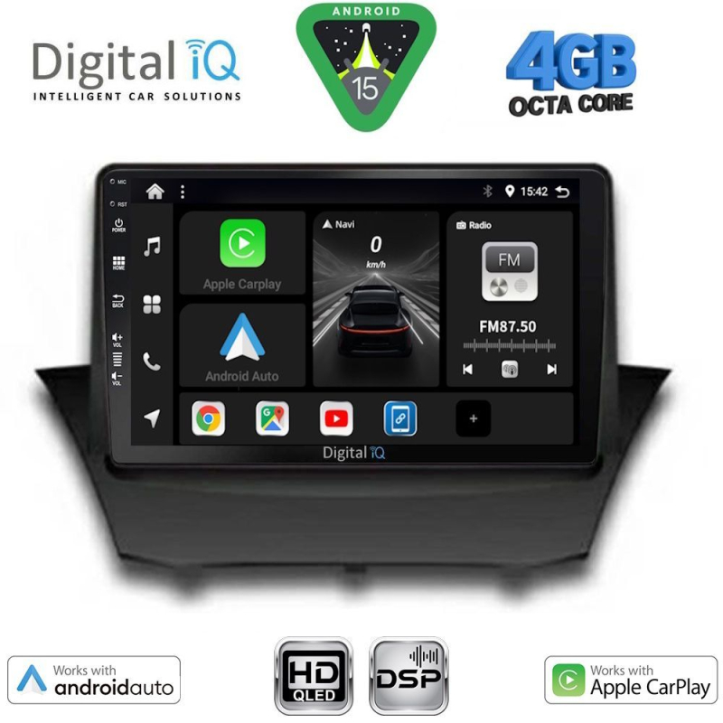 DIGITAL IQ BXF 6154A_CPAA (9inc) MULTIMEDIA TABLET for FORD FIESTA mod. 2008-2017 DIGITAL IQ BXF 6154A_CPAA (9inc) MULTIMEDIA TABLET for FORD FIESTA mod. 2008-2017