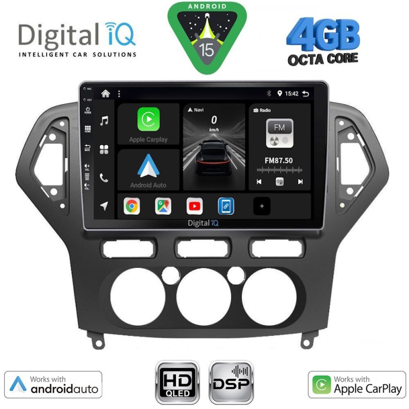 DIGITAL IQ BXF 6162_CPAA A/C (10inc) MULTIMEDIA TABLET for FORD MONDEO mod. 2007-2011 DIGITAL IQ BXF 6162_CPAA A/C (10inc) MULTIMEDIA TABLET for FORD MONDEO mod. 2007-2011