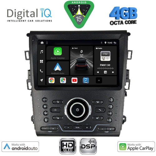 DIGITAL IQ BXF 6164_CPAA CLIMA (9inc) MULTIMEDIA TABLET for FORD MONDEO mod. 2014&gt;