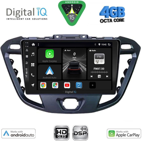 DIGITAL IQ BXF 6177_CPAA (9inc) MULTIMEDIA TABLET for FORD TRANSIT CUSTOM | TOURNEO CUSTOM mod. 2013-2019