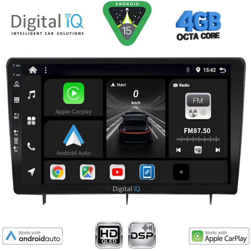 DIGITAL IQ BXF 6192_CPAA (10inc) MULTIMEDIA TABLET for HONDA CIVIC mod. 2022> DIGITAL IQ BXF 6192_CPAA (10inc) MULTIMEDIA TABLET for HONDA CIVIC mod. 2022>