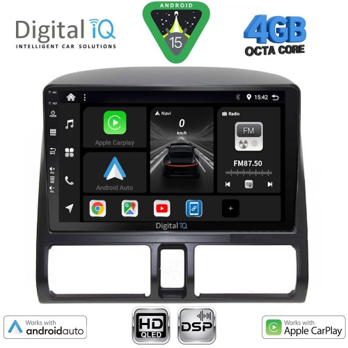 DIGITAL IQ BXF 6196_CPAA CLIMA (9inc) MULTIMEDIA TABLET for HONDA CRV mod. 1996-2006