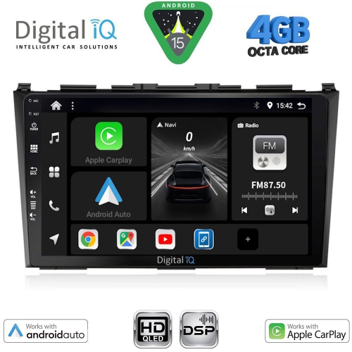 DIGITAL IQ BXF 6197_CPAA (9inc) MULTIMEDIA TABLET for HONDA CRV mod. 2006-2012