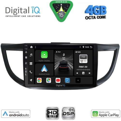 DIGITAL IQ BXF 6198_CPAA (10inc) MULTIMEDIA TABLET for HONDA CRV mod. 2013-2017
