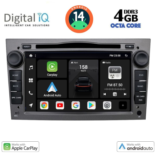 DIGITAL IQ BXF 619_CPAA (7&quot; DVD) MULTIMEDIA SYSTEM for OPEL ALL mod. 2004-2012