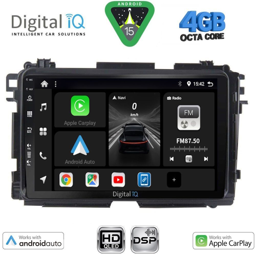 DIGITAL IQ BXF 6201_CPAA (9inc) MULTIMEDIA TABLET for HONDA HRV mod. 2015-2021