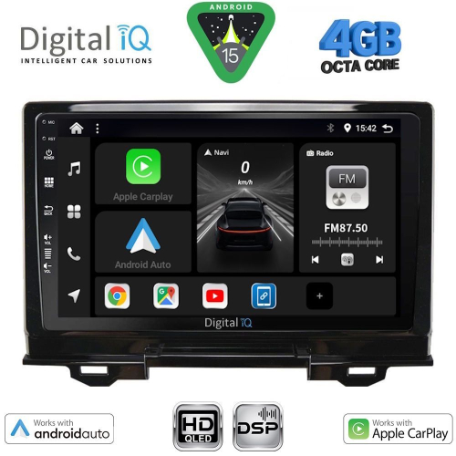 DIGITAL IQ BXF 6202_CPAA (9inc) MULTIMEDIA TABLET for HONDA HRV mod. 2021&gt;