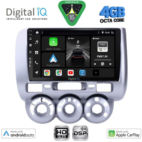 DIGITAL IQ BXF 6210_CPAA A/C (9inc) MULTIMEDIA TABLET for HONDA JAZZ mod. 2002-2008