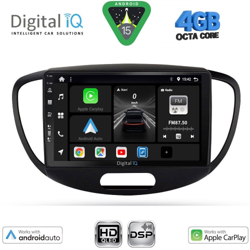 DIGITAL IQ BXF 6223_CPAA (9inc) MULTIMEDIA TABLET for HYUNDAI i10 mod. 2008-2013