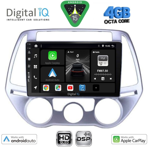 DIGITAL IQ BXF 6227_CPAA A/C (9inc) MULTIMEDIA TABLET for HYUNDAI i20 mod. 2008-2012