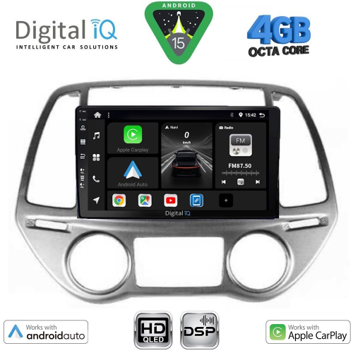 DIGITAL IQ BXF 6227_CPAA CLIMA (9inc) MULTIMEDIA TABLET for HYUNDAI i20 mod. 2008-2012