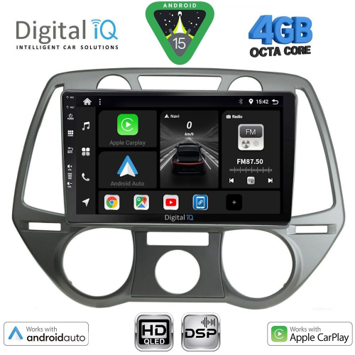 DIGITAL IQ BXF 6228_CPAA A/C (9inc) MULTIMEDIA TABLET for HYUNDAI i20 mod. 2008-2012
