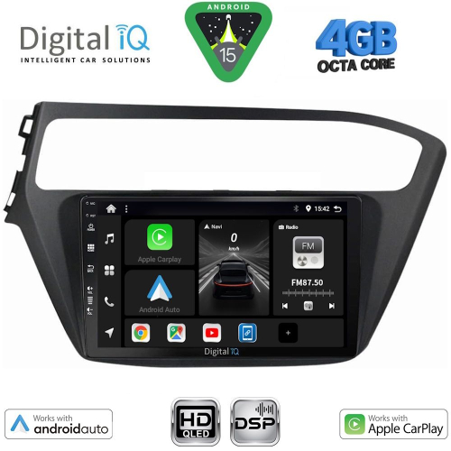 DIGITAL IQ BXF 6230_CPAA (9inc) MULTIMEDIA TABLET for HYUNDAI i20 mod. 2018-2021
