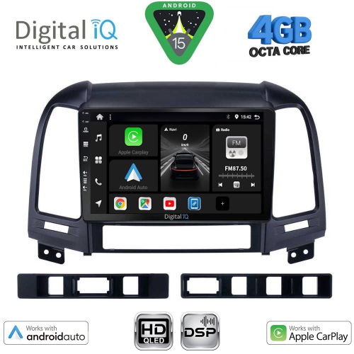 DIGITAL IQ BXF 6239_CPAA (9inc) MULTIMEDIA TABLET for HYUNDAI SANTA FE  mod. 2005-2013