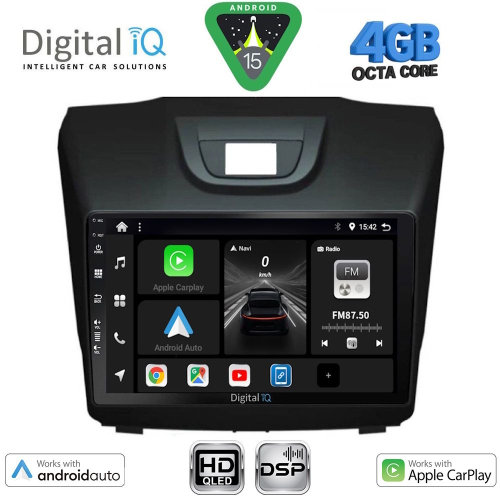 DIGITAL IQ BXF 6255_CPAA (9inc) MULTIMEDIA TABLET for ISUZU DMAX mod. 2012&gt;