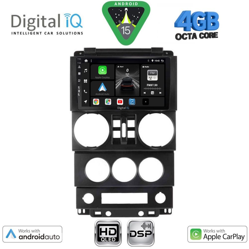 DIGITAL IQ BXF 6294_CPAA (9inc) MULTIMEDIA TABLET for JEEP WRANGLER mod. 2006-2011 DIGITAL IQ BXF 6294_CPAA (9inc) MULTIMEDIA TABLET for JEEP WRANGLER mod. 2006-2011