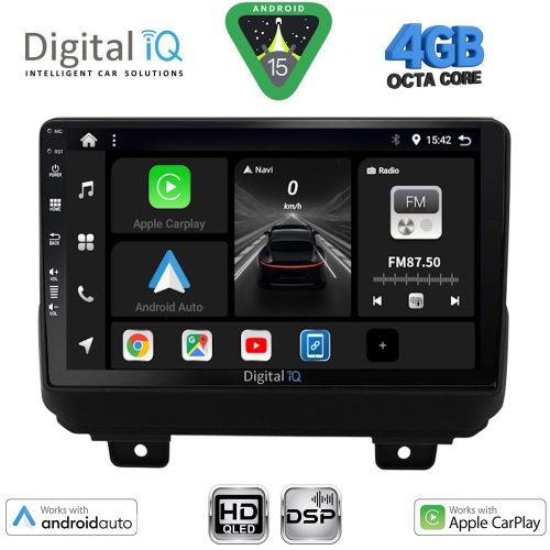 DIGITAL IQ BXF 6298_CPAA (9inc) MULTIMEDIA TABLET for JEEP WRANGLER mod. 2018&gt;