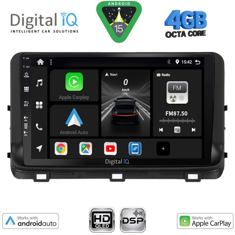 DIGITAL IQ BXF 16303_CPAA (10inc) MULTIMEDIA TABLET for KIA CEED - XCEED mod. 2018-2022