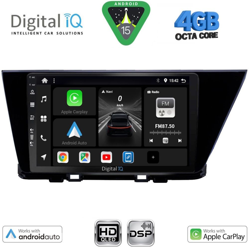 DIGITAL IQ BXF 6305_CPAA (9inc) MULTIMEDIA TABLET for KIA NIRO mod. 2017-2021 DIGITAL IQ BXF 6305_CPAA (9inc) MULTIMEDIA TABLET for KIA NIRO mod. 2017-2021