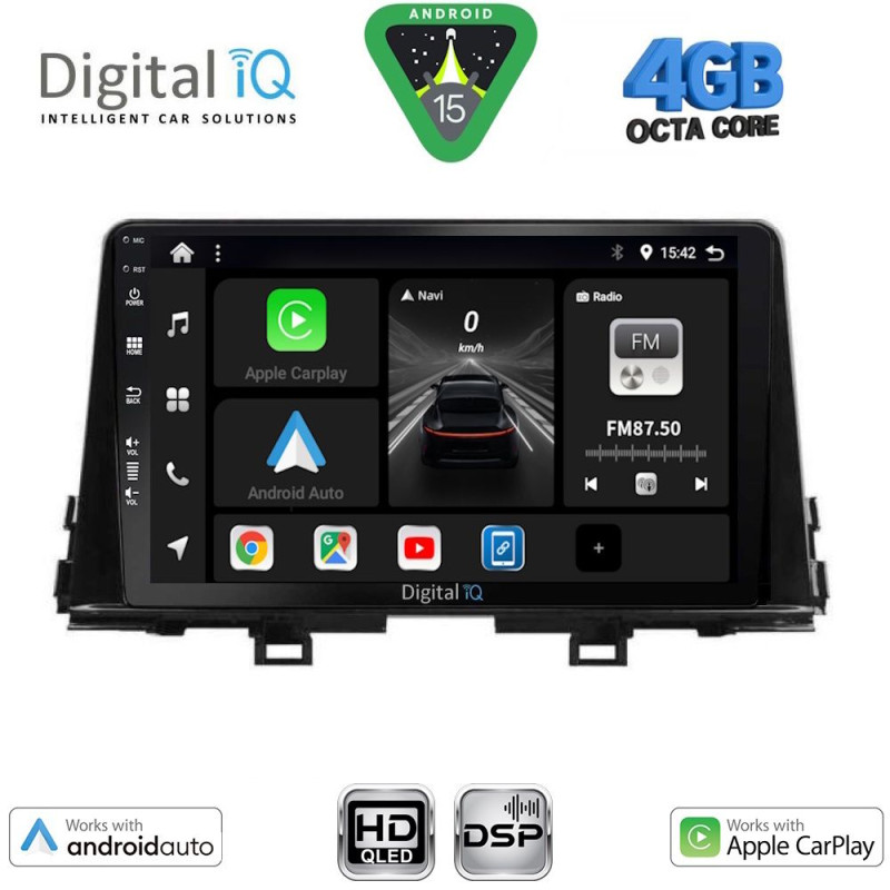 DIGITAL IQ BXF 16309_CPAA (9inc) MULTIMEDIA TABLET for KIA PICANTO mod. 2017-2021