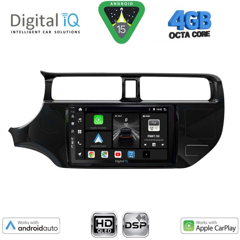 DIGITAL IQ BXF 6314_CPAA (9inc) MULTIMEDIA TABLET for KIA RIO mod. 2012-2015
