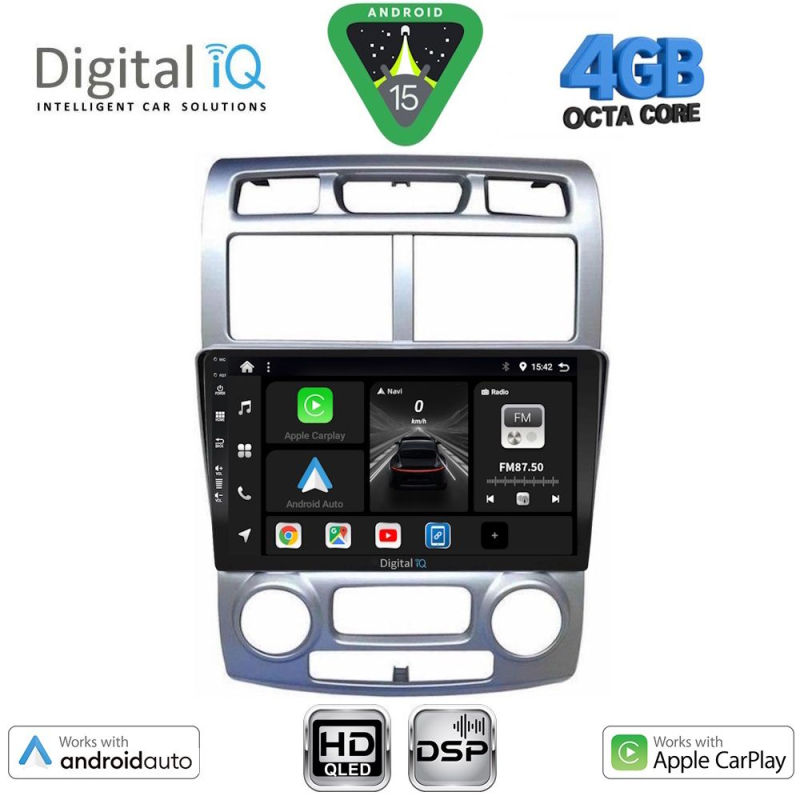 DIGITAL IQ BXF 6324_CPAA (CLIMA) (9inc) MULTIMEDIA TABLET for KIA SPORTAGE mod. 2004-2010 DIGITAL IQ BXF 6324_CPAA (CLIMA) (9inc) MULTIMEDIA TABLET for KIA SPORTAGE mod. 2004-2010