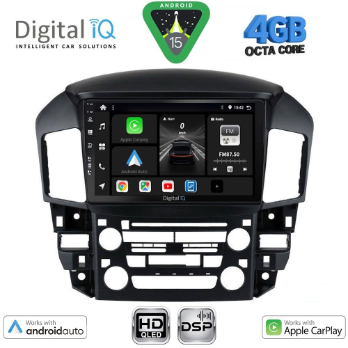 DIGITAL IQ BXF 6344_CPAA (9inc) MULTIMEDIA TABLET for LEXUS RX 300 mod. 1998-2003