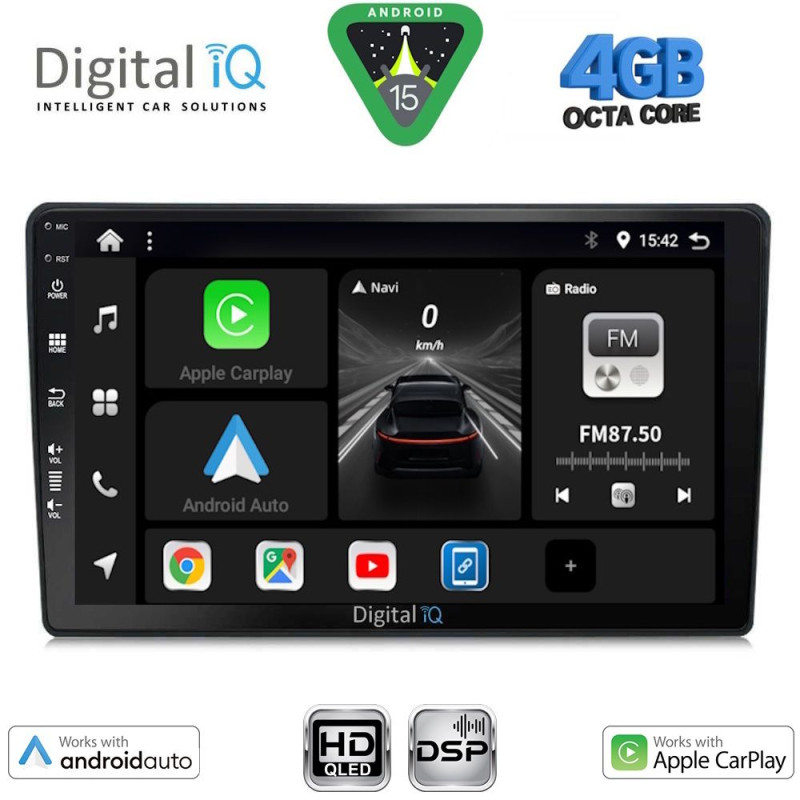 DIGITAL IQ BXF 16360_CPAA (9inc) MULTIMEDIA TABLET for MAZDA 2 mod. 2002-2007