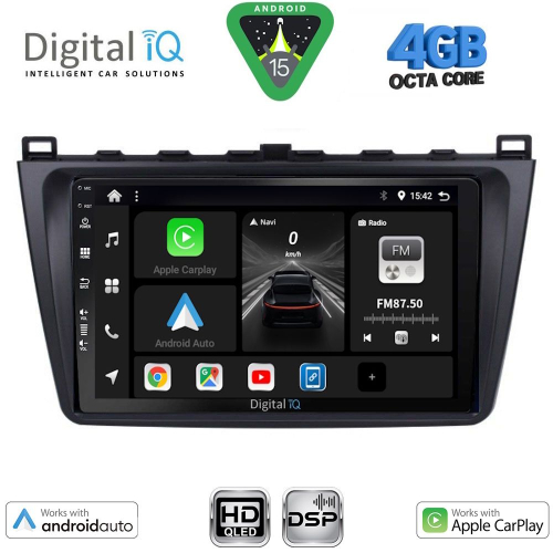 DIGITAL IQ BXF 6377_CPAA (9inc) MULTIMEDIA TABLET for MAZDA 6 mod. 2008-2012