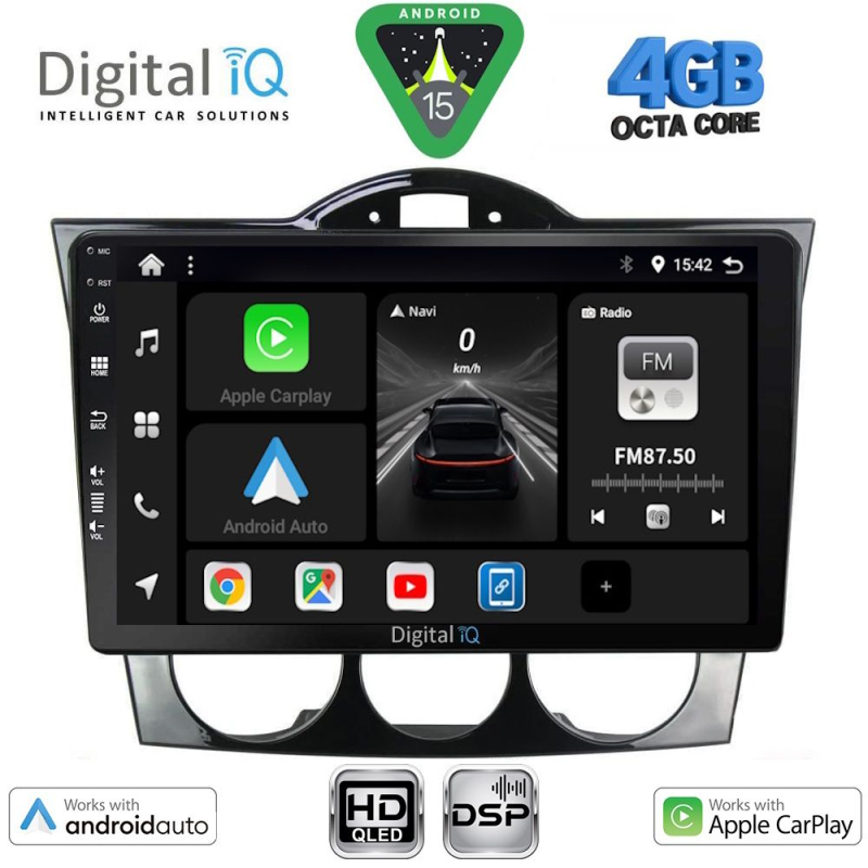 DIGITAL IQ BXF 6394_CPAA (9inc) MULTIMEDIA TABLET for MAZDA RX8 mod. 2001-2008 DIGITAL IQ BXF 6394_CPAA (9inc) MULTIMEDIA TABLET for MAZDA RX8 mod. 2001-2008