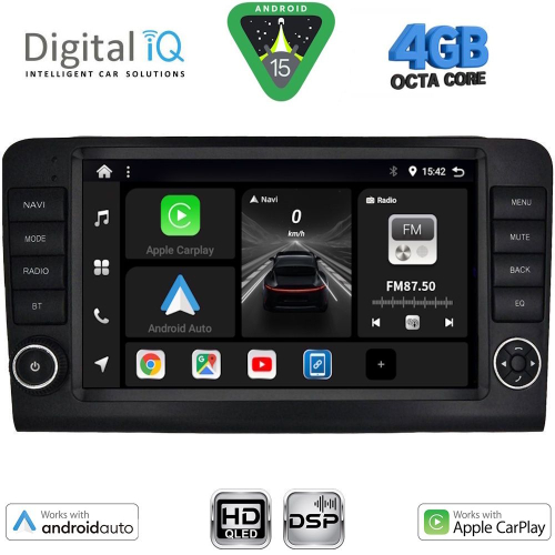 DIGITAL IQ BXF 6416_CPAA (9inc) MULTIMEDIA TABLET for MERCEDES ML (W164) – GL (X164) mod. 2005-2011