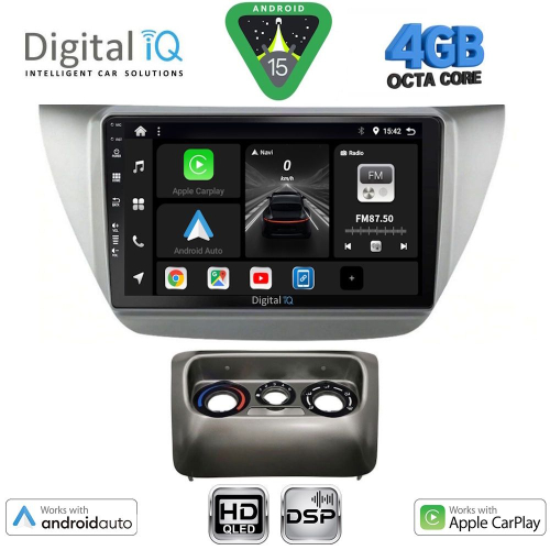 DIGITAL IQ BXF 6433_CPAA (9inc) MULTIMEDIA TABLET for MITSUBISHI LANCER mod. 2000-2007