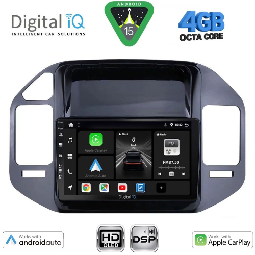 DIGITAL IQ BXF 6444_CPAA (9inc) MULTIMEDIA TABLET for MITSUBISHI PAJERO mod. 1999-2006