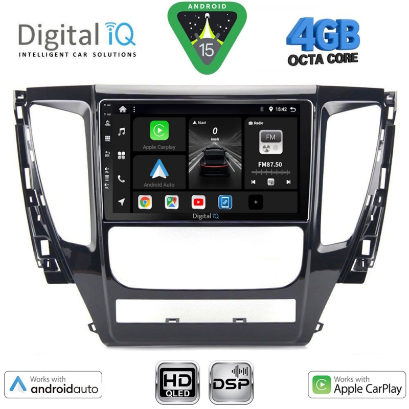 DIGITAL IQ BXF 6447A_CPAA (9inc) MULTIMEDIA TABLET for MITSUBISHI PAJERO mod. 2013-2020 DIGITAL IQ BXF 6447A_CPAA (9inc) MULTIMEDIA TABLET for MITSUBISHI PAJERO mod. 2013-2020