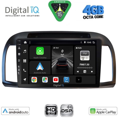 DIGITAL IQ BXF 6457BL_CPAA (9inc) MULTIMEDIA TABLET for NISSAN MICRA K12 mod. 2002-2010 (BLACK)