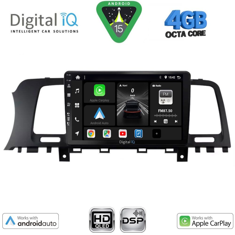 DIGITAL IQ BXF 6462_CPAA (9inc) MULTIMEDIA TABLET for NISSAN MURANO mod. 2007-2014 DIGITAL IQ BXF 6462_CPAA (9inc) MULTIMEDIA TABLET for NISSAN MURANO mod. 2007-2014