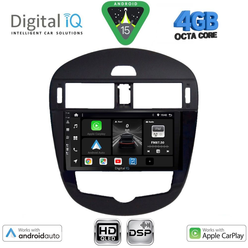 DIGITAL IQ BXF 6470_CPAA CLIMA (9inc) MULTIMEDIA TABLET for NISSAN PULSAR mod. 2014> DIGITAL IQ BXF 6470_CPAA CLIMA (9inc) MULTIMEDIA TABLET for NISSAN PULSAR mod. 2014>