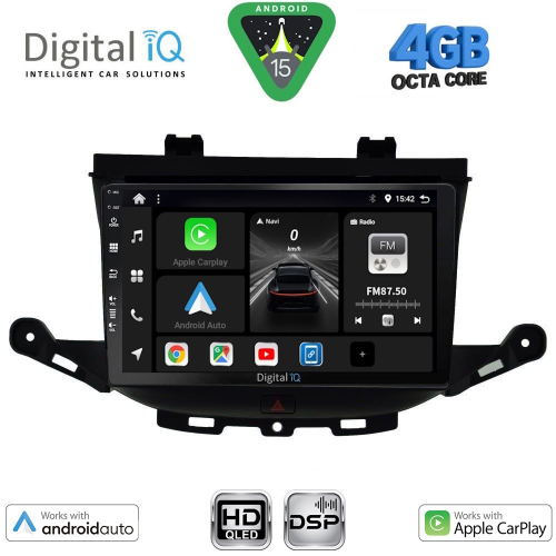DIGITAL IQ BXF 6483_CPAA (9inc) MULTIMEDIA TABLET for OPEL ASTRA K mod. 2015&gt;