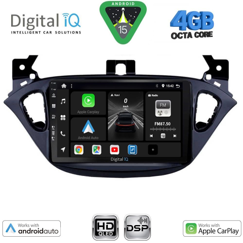 DIGITAL IQ BXF 6486_CPAA (9inc) MULTIMEDIA TABLET for OPEL ADAM - CORSA E  mod. 2014-2021