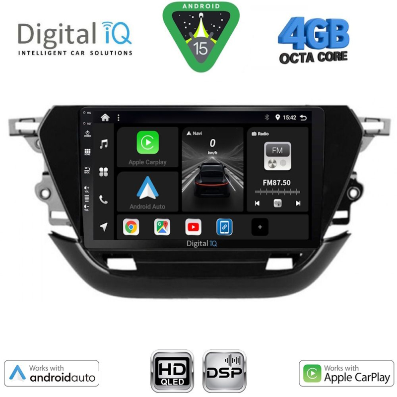 DIGITAL IQ BXF 6487_CPAA (9inc) MULTIMEDIA TABLET for OPEL CORSA F mod. 2021> DIGITAL IQ BXF 6487_CPAA (9inc) MULTIMEDIA TABLET for OPEL CORSA F mod. 2021>