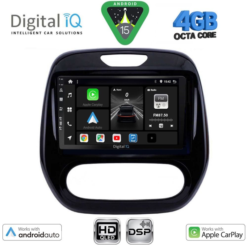 DIGITAL IQ BXF 6542_CPAA (9inc) MULTIMEDIA TABLET for RENAULT CAPTUR mod. 2013-2019 DIGITAL IQ BXF 6542_CPAA (9inc) MULTIMEDIA TABLET for RENAULT CAPTUR mod. 2013-2019