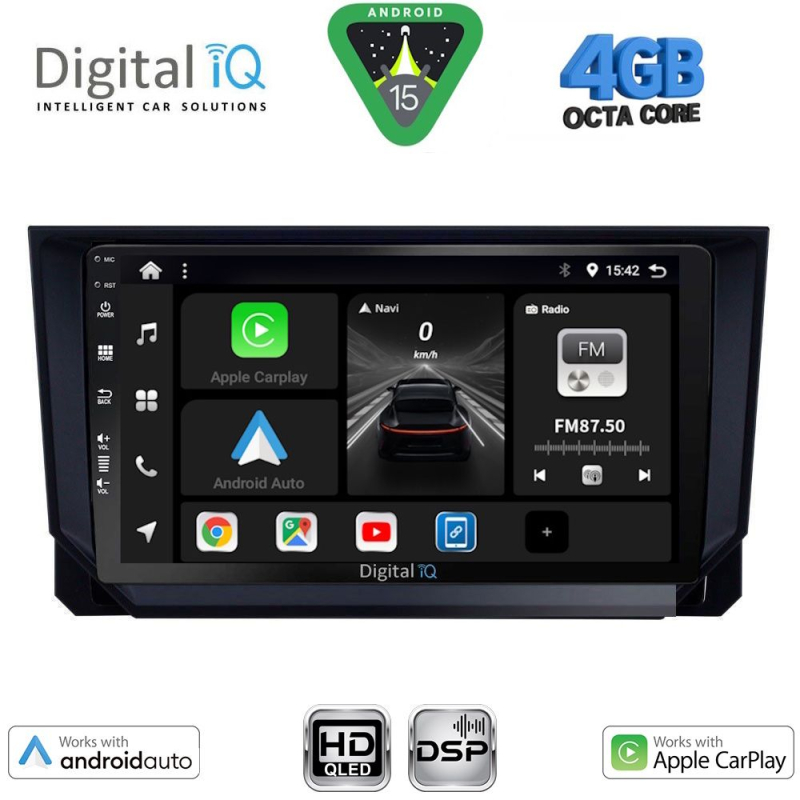 DIGITAL IQ BXF 6573_CPAA (9inc) MULTIMEDIA TABLET for SEAT ARONA - IBIZA mod. 2018> DIGITAL IQ BXF 6573_CPAA (9inc) MULTIMEDIA TABLET for SEAT ARONA - IBIZA mod. 2018>