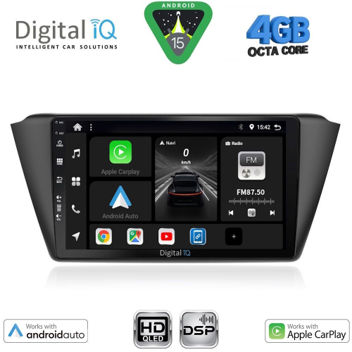 DIGITAL IQ BXF 6582_CPAA (9inc) MULTIMEDIA TABLET for SKODA FABIA mod. 2015&gt;