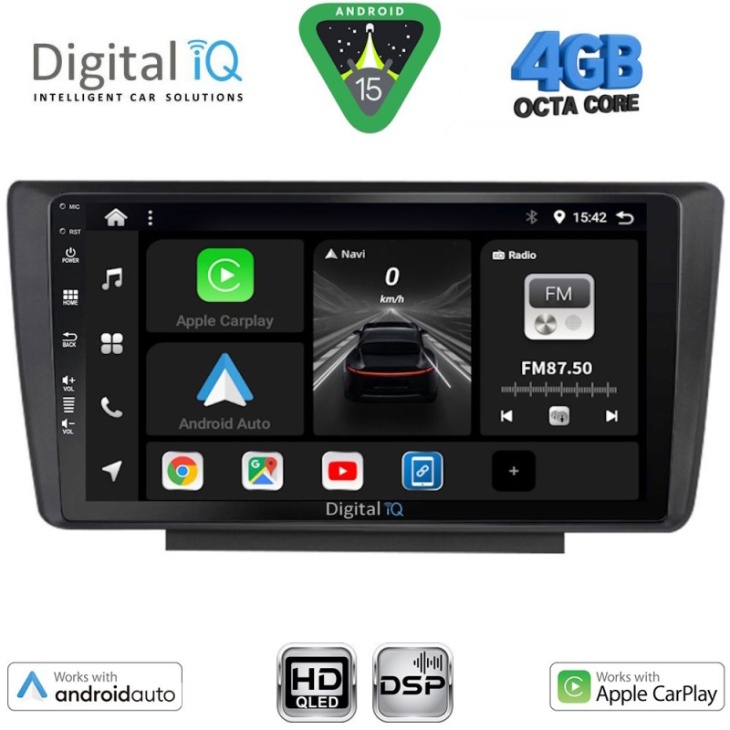DIGITAL IQ BXF 6594_CPAA (9inc) MULTIMEDIA TABLET for SKODA OCTAVIA 5 mod. 2005-2012 DIGITAL IQ BXF 6594_CPAA (9inc) MULTIMEDIA TABLET for SKODA OCTAVIA 5 mod. 2005-2012