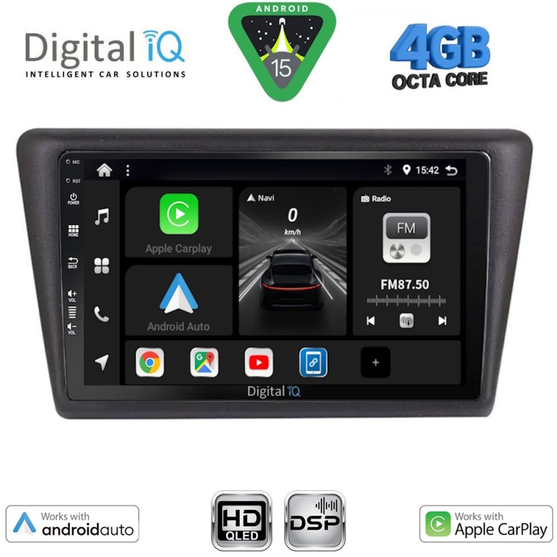 DIGITAL IQ BXF 6600_CPAA (9inc) MULTIMEDIA TABLET for SKODA RAPID SPACEBACK mod. 2014> DIGITAL IQ BXF 6600_CPAA (9inc) MULTIMEDIA TABLET for SKODA RAPID SPACEBACK mod. 2014>